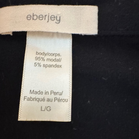 Eberjey pajamas in black - Picture 3 of 8